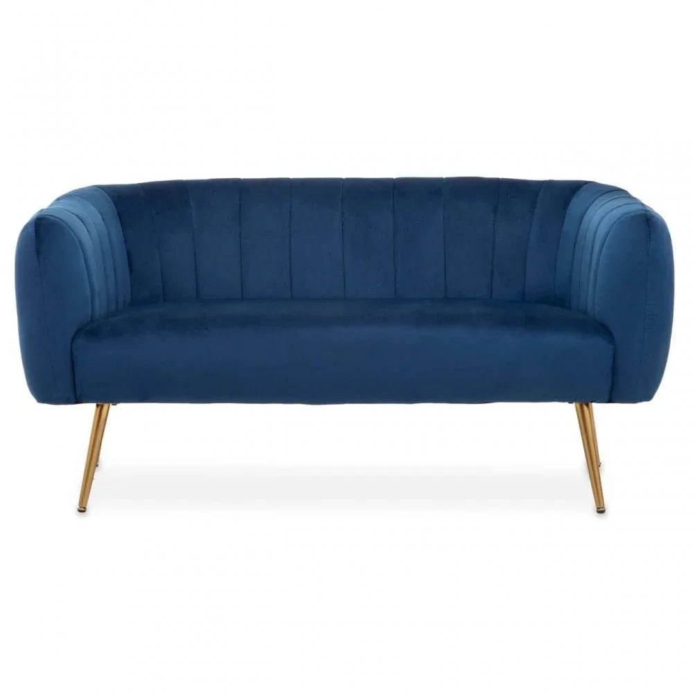 Elyse Two Seat Velvet Sofa