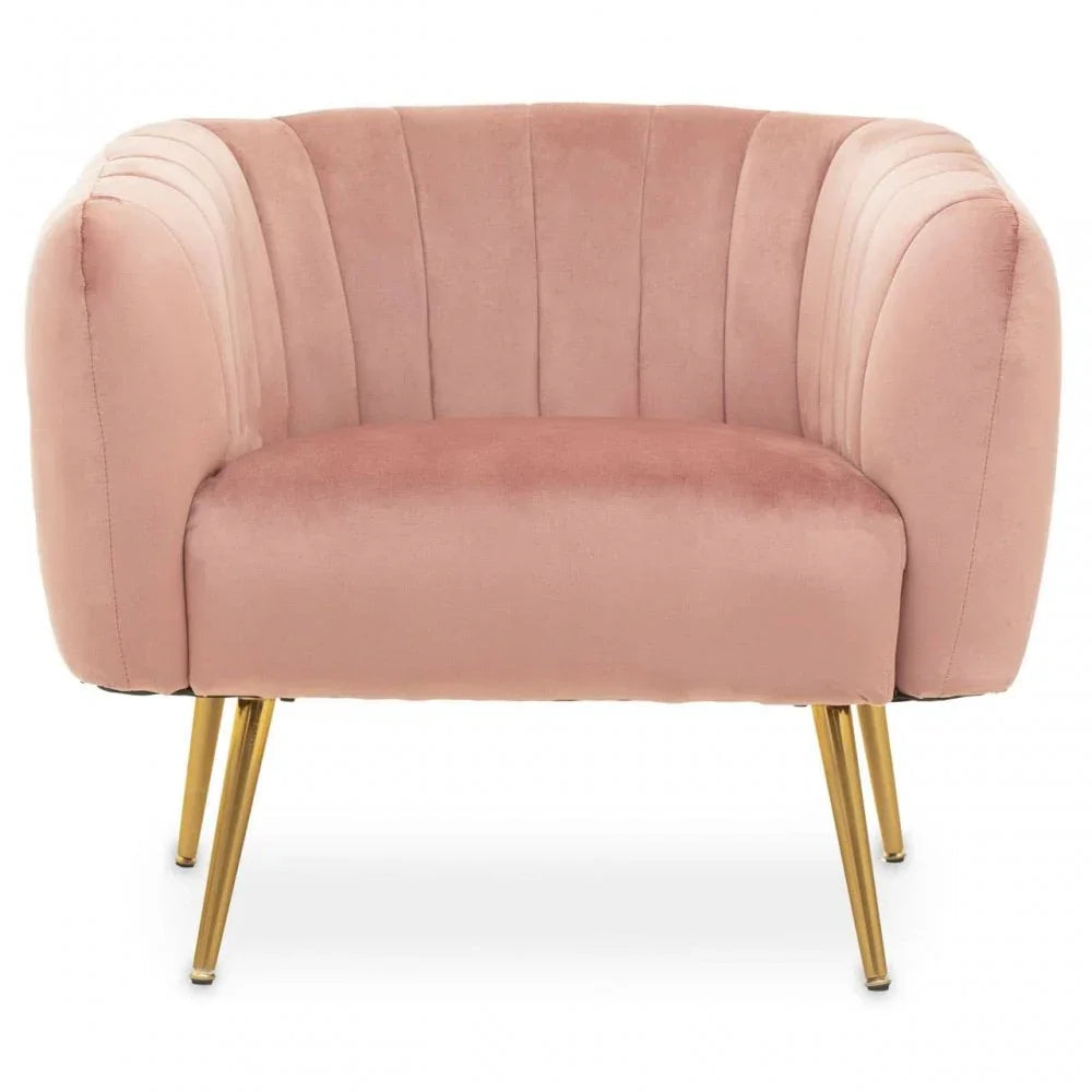Elyse Velvet Chair