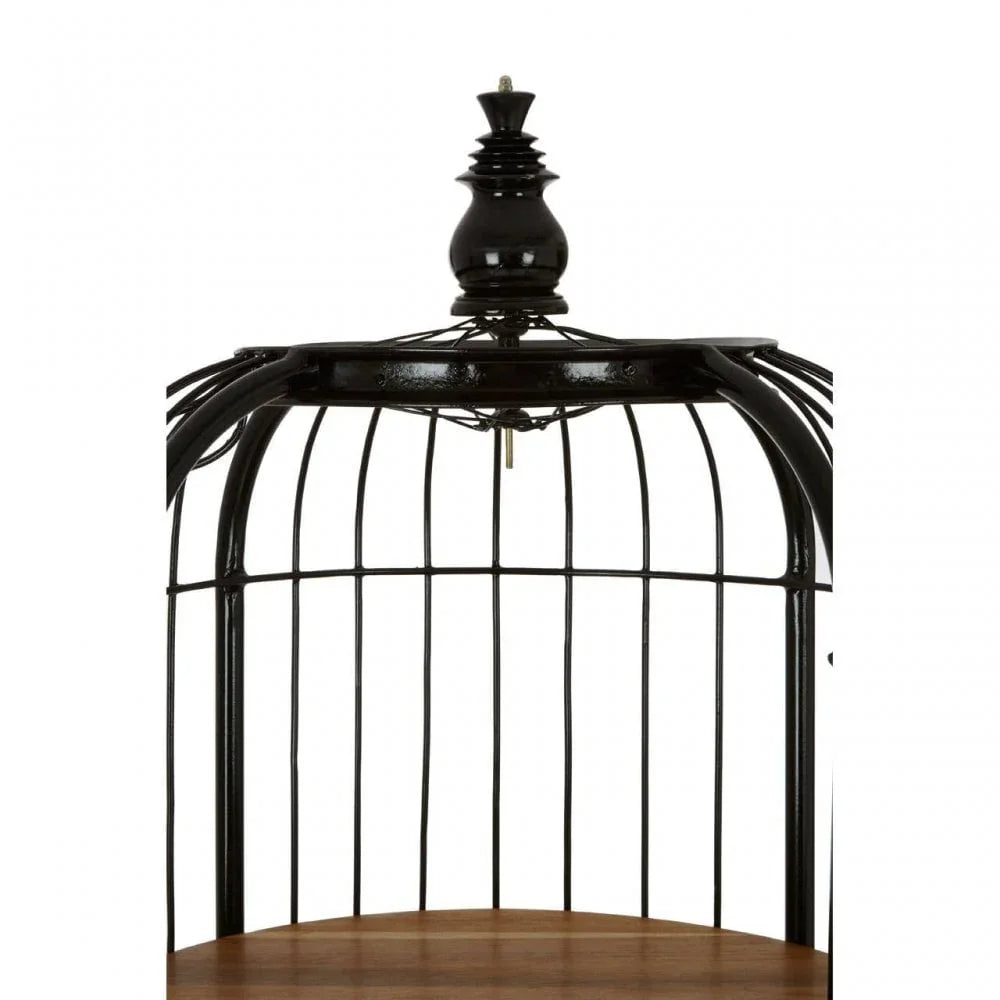 Cameron Small Finish Birdcage Shelf Unit