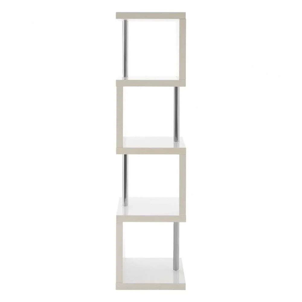Orion 4 Tier Gloss Shelf Unit