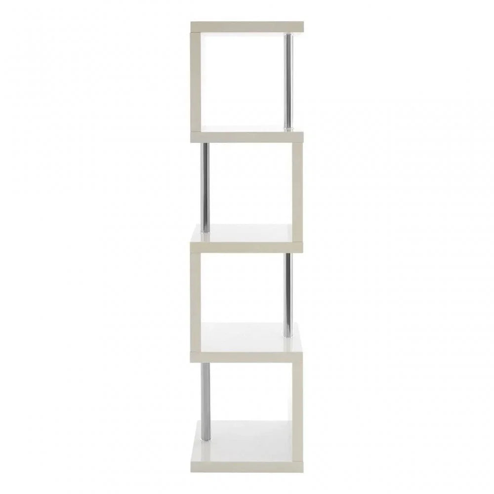 Orion 4 Tier Gloss Shelf Unit