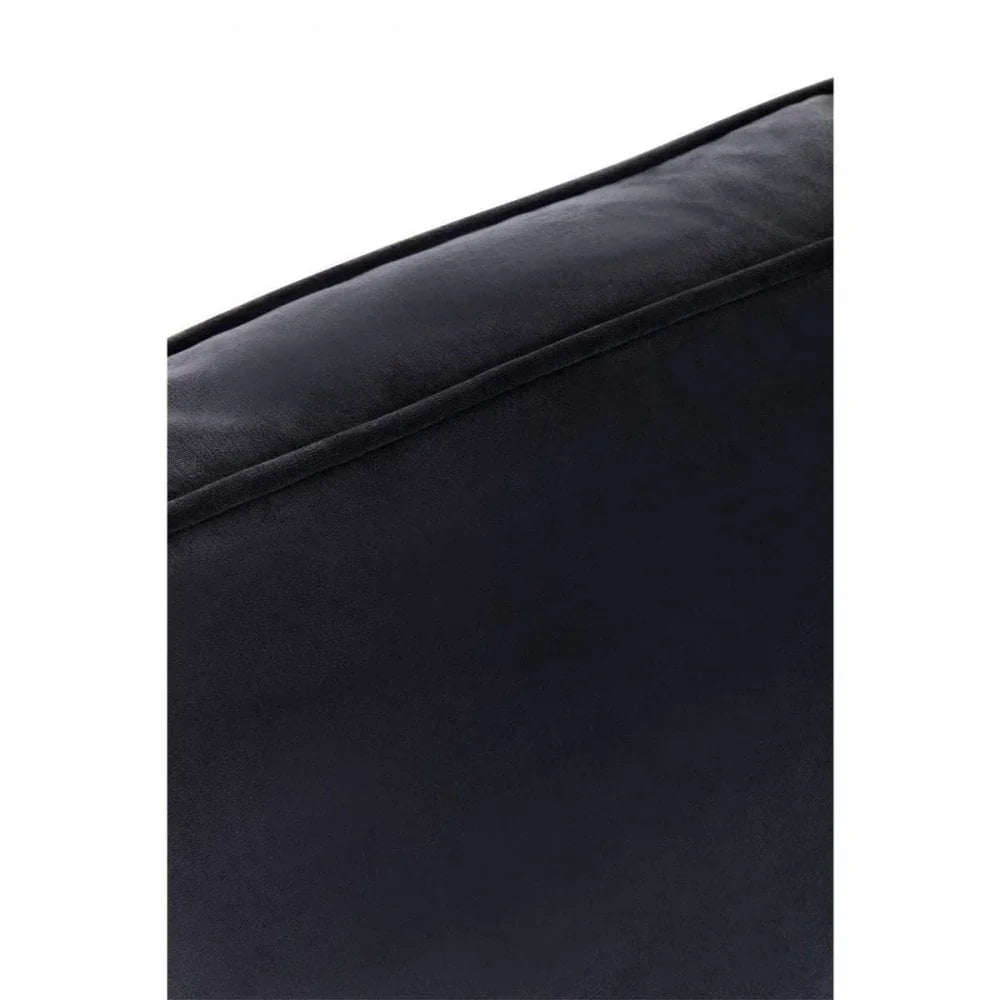 Camden Three Seat Velvet Chaise Sofa