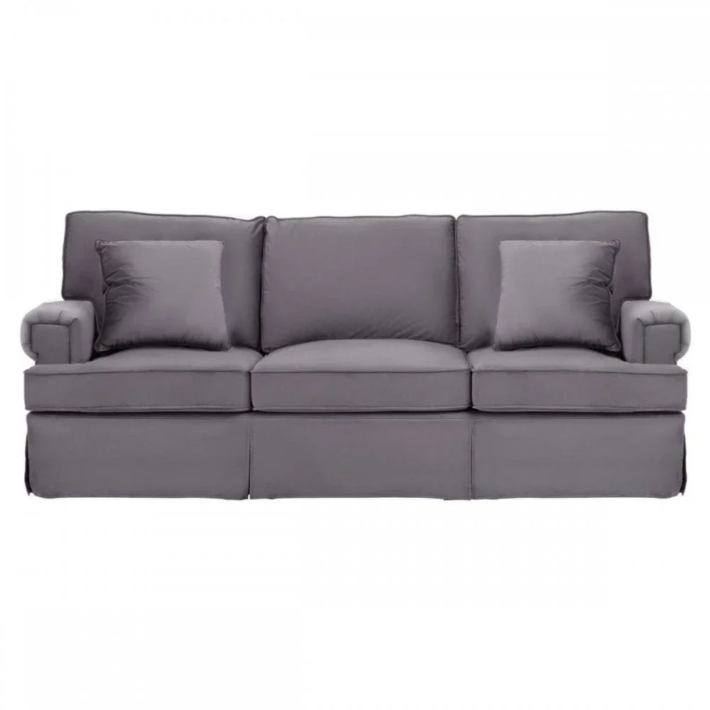 Camden Three Seat Velvet Sofa