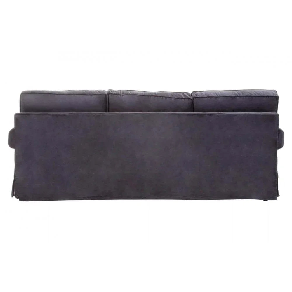 Camden Three Seat Velvet Sofa