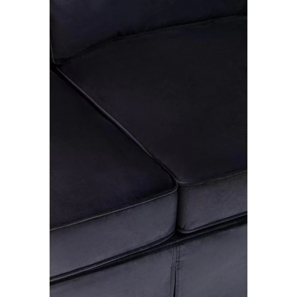 Camden Three Seat Velvet Sofa