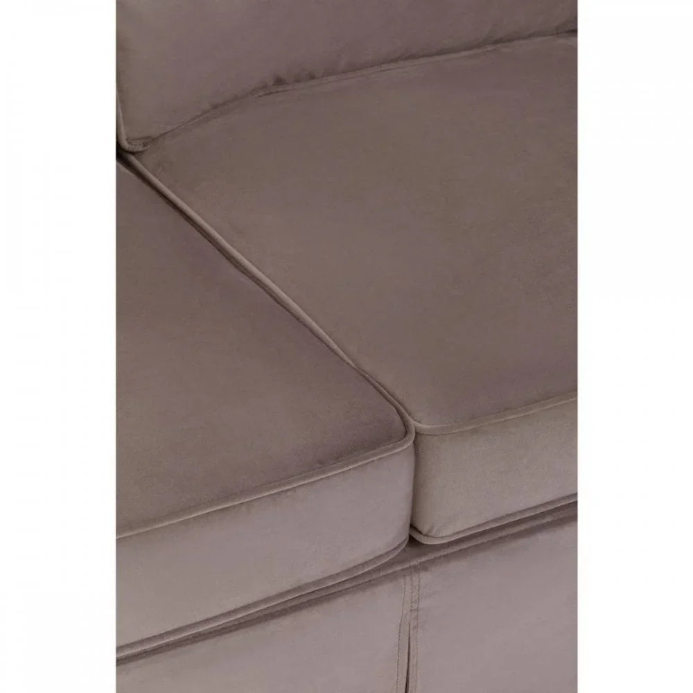 Camden Three Seat Velvet Sofa