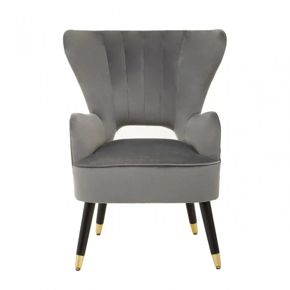 Westend Velvet Armchair