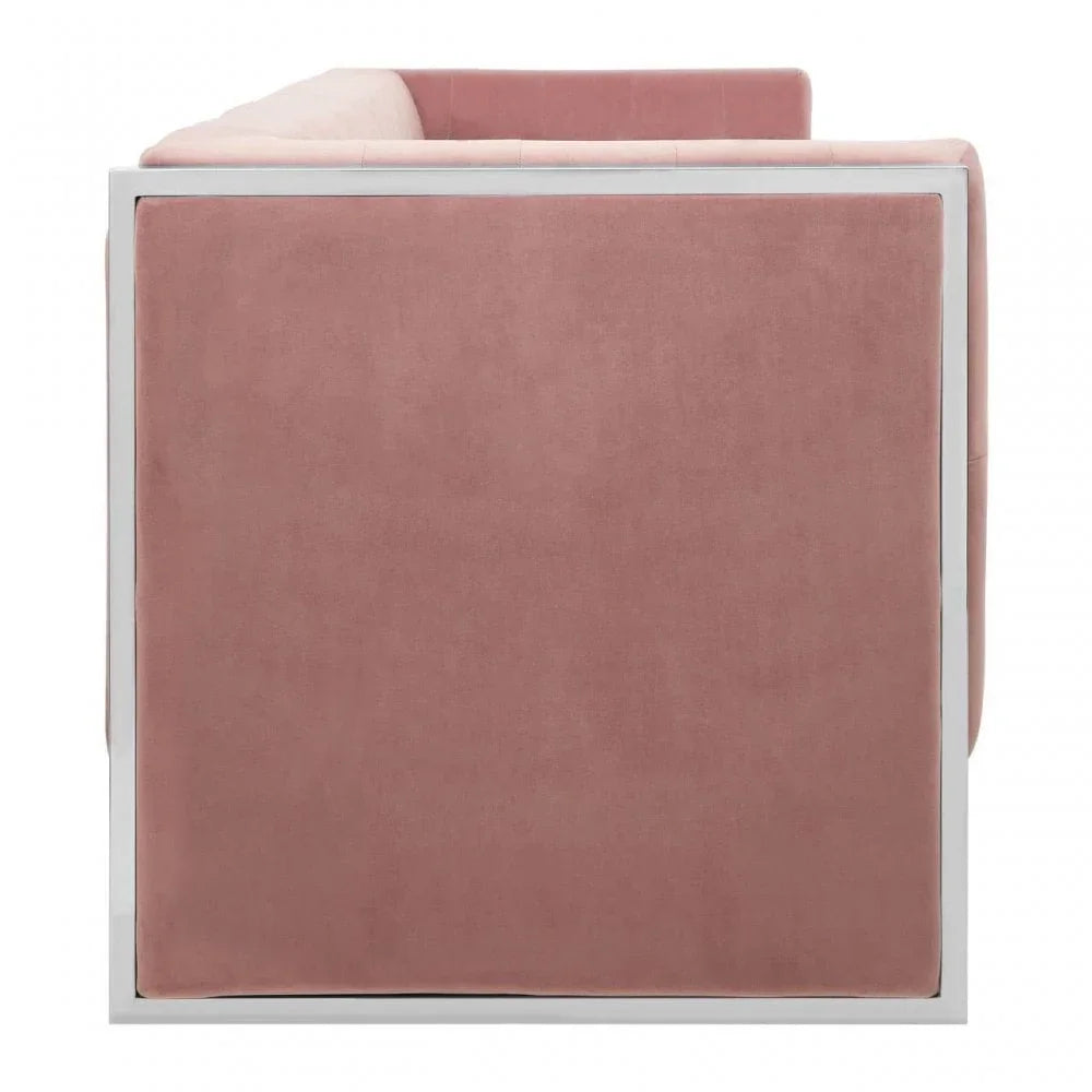 Vero 3 Seat Velvet Sofa