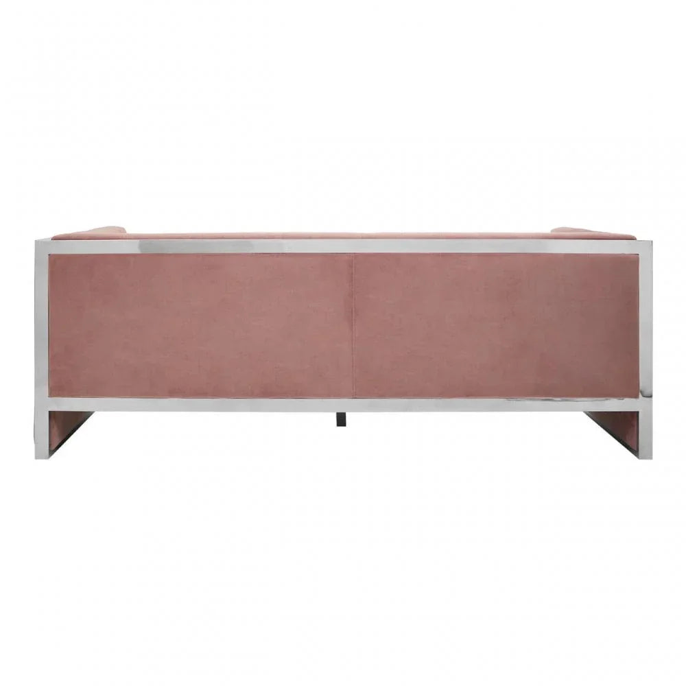 Vero 3 Seat Velvet Sofa