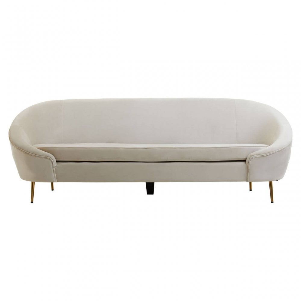 Charlotte 3 Seat Velvet Sofa