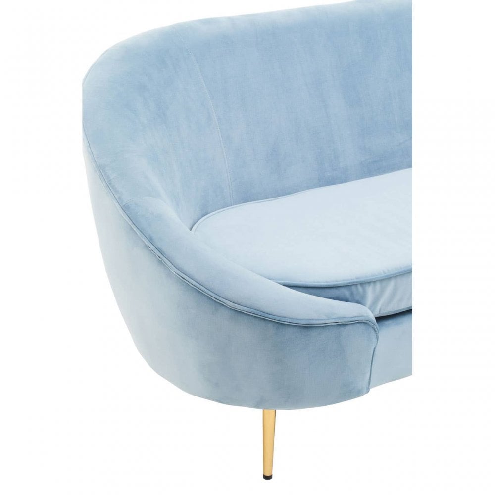 Charlotte 3 Seat Velvet Sofa