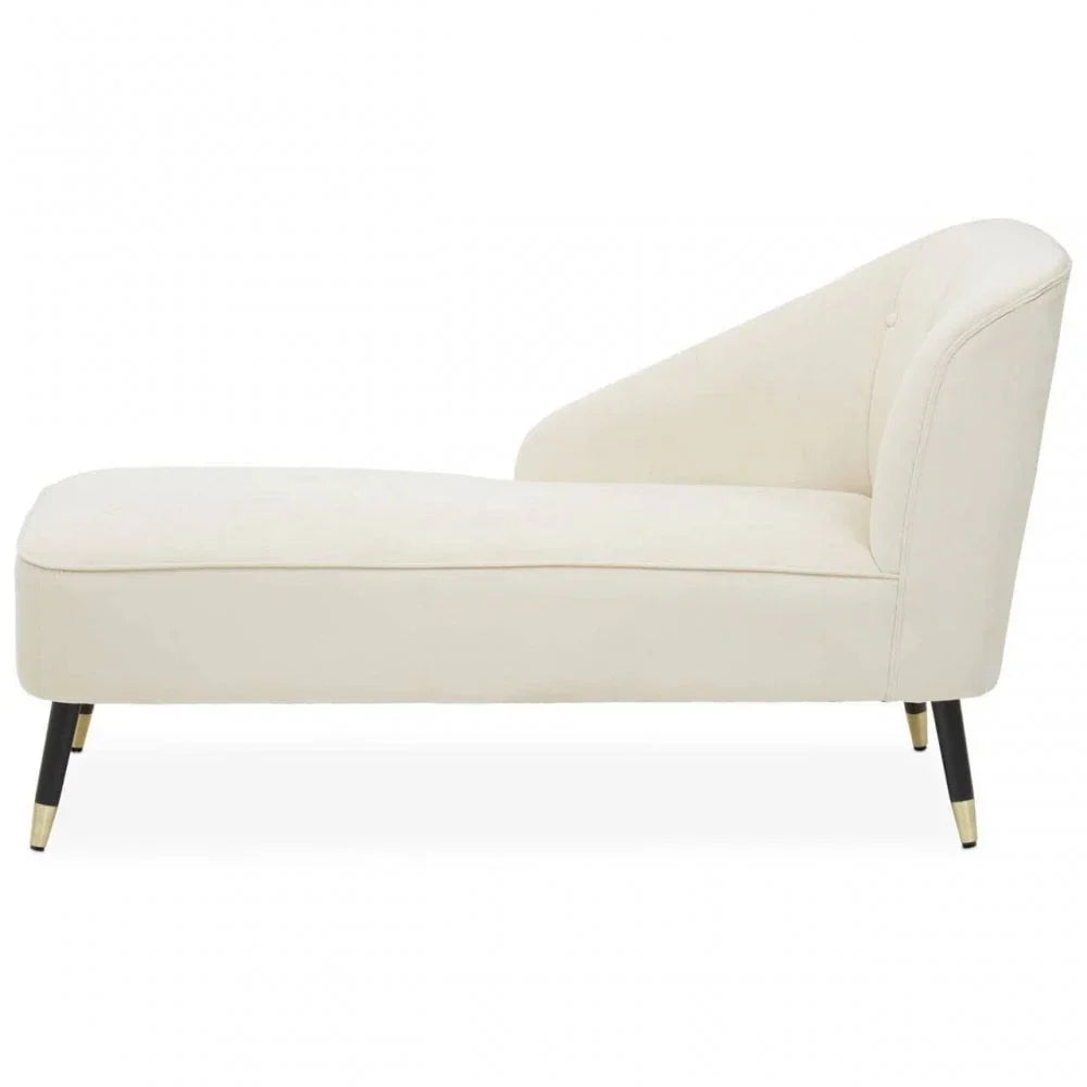 Arden Velvet Chaise Lounge