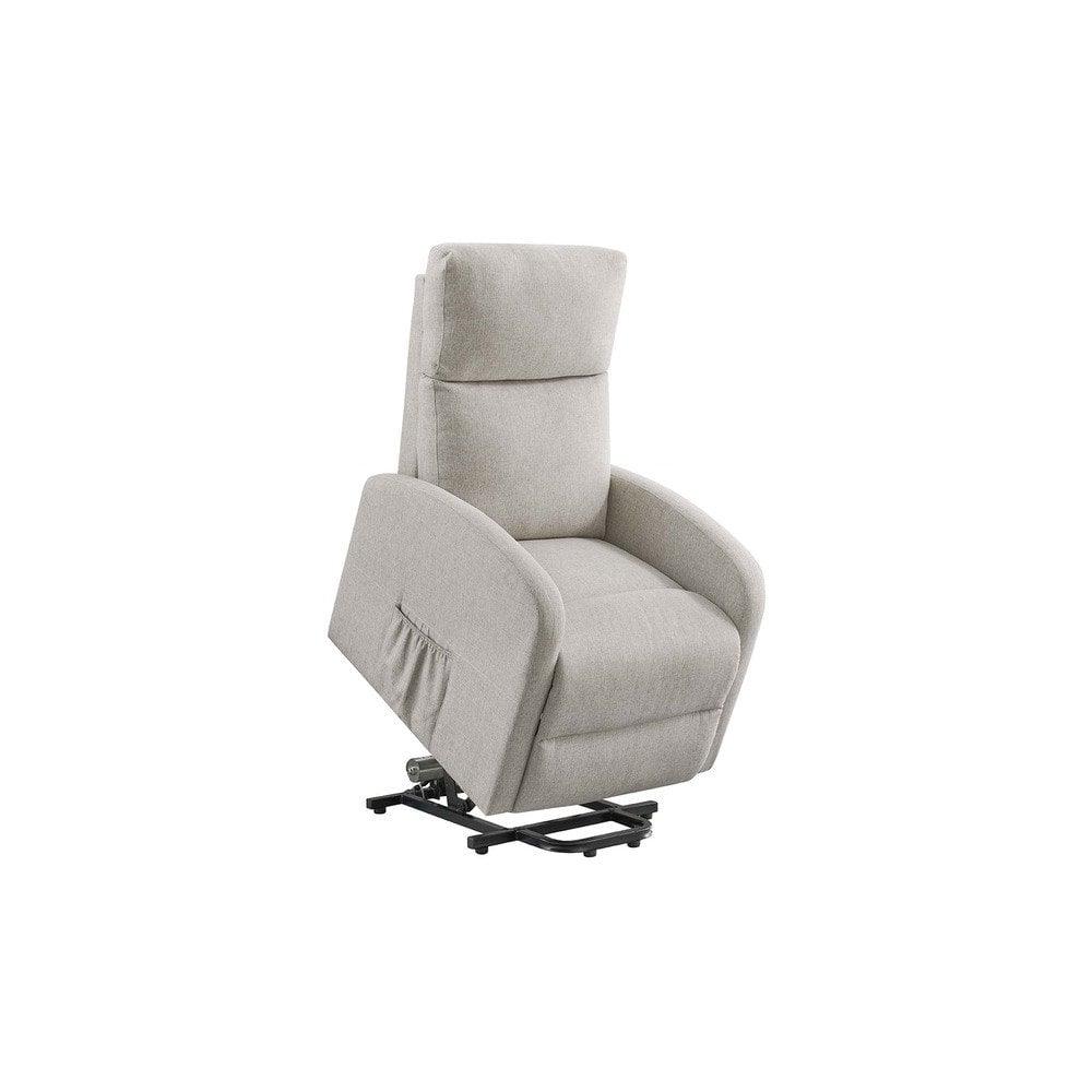 Barker Lift & Tilt Recliner Chair (Dual Motor) - Cream