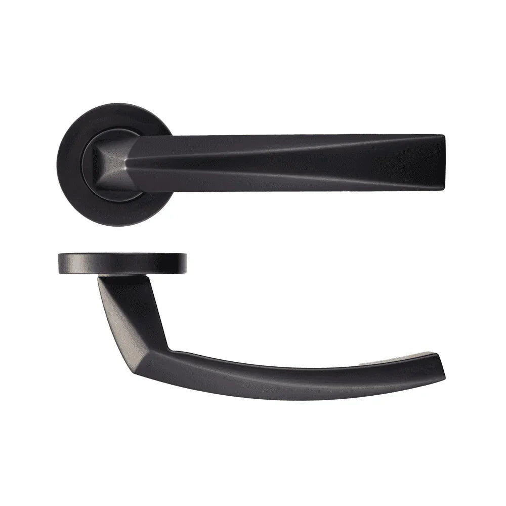 Hercules Matt Black Doors 160 x 230