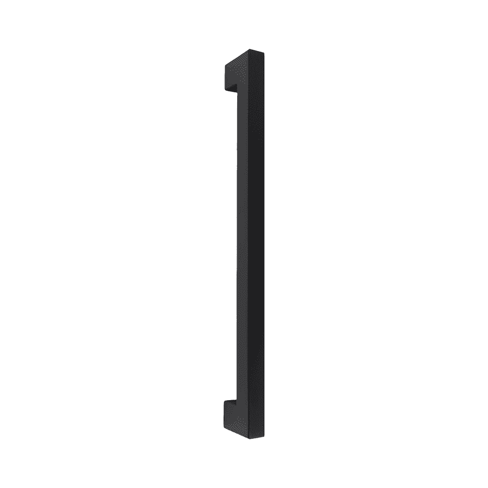 Black metal number one house door numeral in modern style