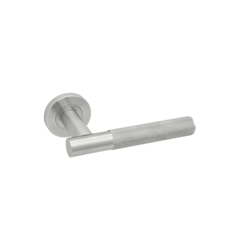 Lugano Privacy Satin Chrome Doors 56 x 54