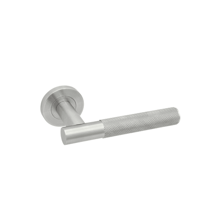 Lugano Privacy Satin Chrome Doors 56 x 54