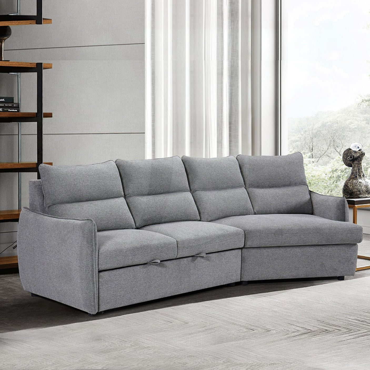 Lambert RHF 2S Sofa & Sofa Bed
