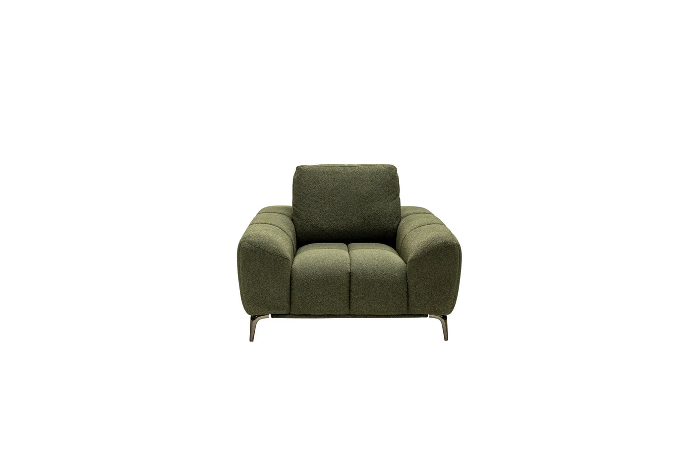 Hallie Fabric Armchair - Green