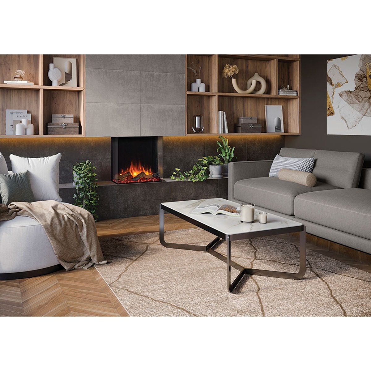 Ereflex 55Rw Electric Fire