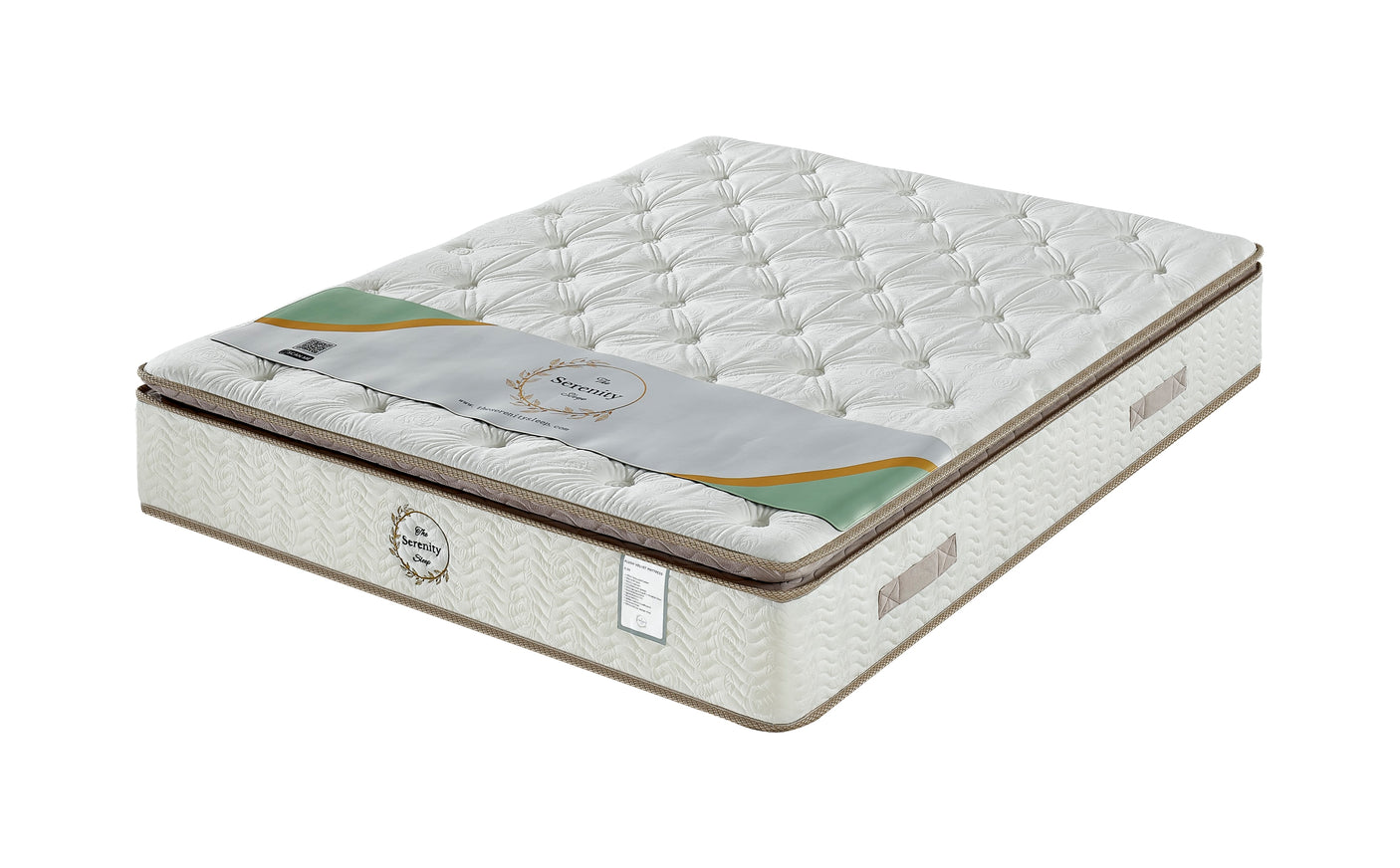 G06 Plush Velvet - 4FT6 - W 137 X H 28 X L 190 - G06-MATTRESS