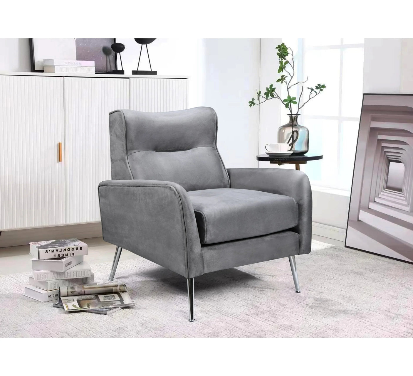 Katie Armchair Grey - Katie Armchair Grey