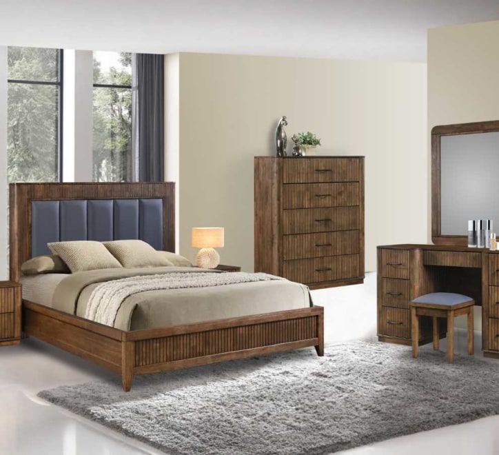 Vienna Bed - Vienna 5ft Bed: (W) 171 x (H) 140 x (L) 216 cm - Vienna Bed