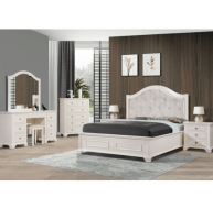 Charlotte Bed - Charlotte 5ft Bed: (W) 169 x (H) 153x (L) 212 cm - Charlotte Bed
