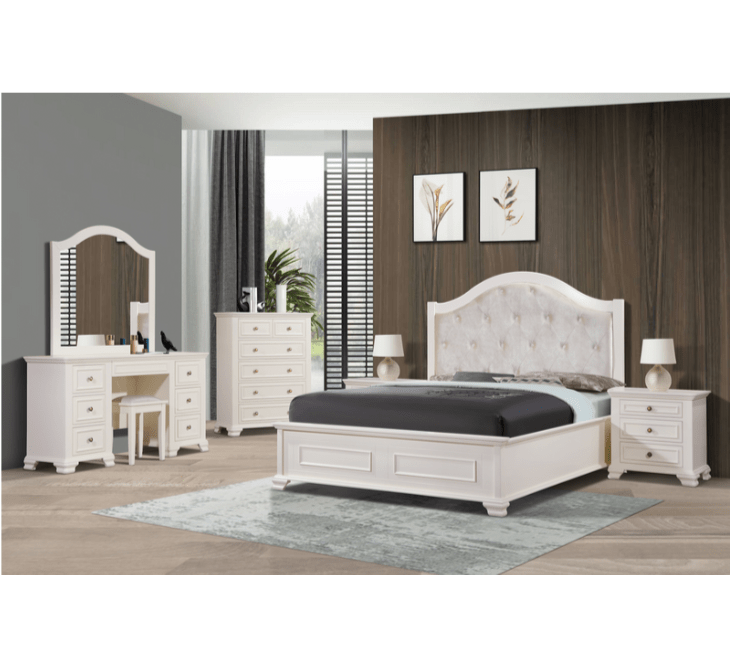 Charlotte Bed - Charlotte 5ft Bed: (W) 169 x (H) 153x (L) 212 cm - Charlotte Bed