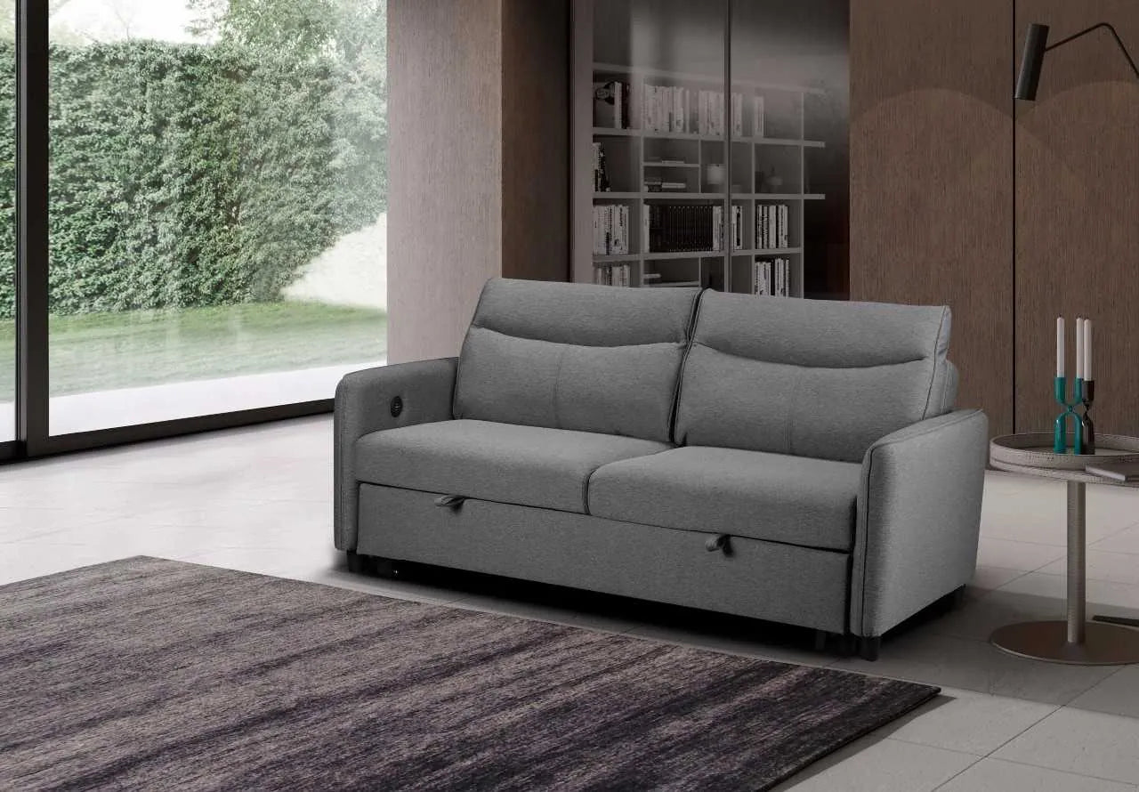Sheila Light Grey Sofabed (Pepper) - Sheila Light Grey Sofabed (Pepper)