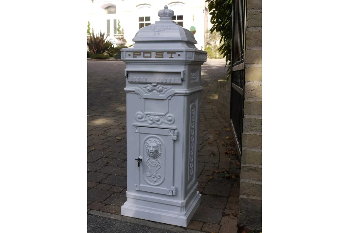 Aluminium Mail Box White - 2400