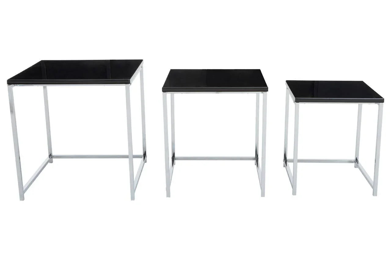 Fulton Black Nest Tables