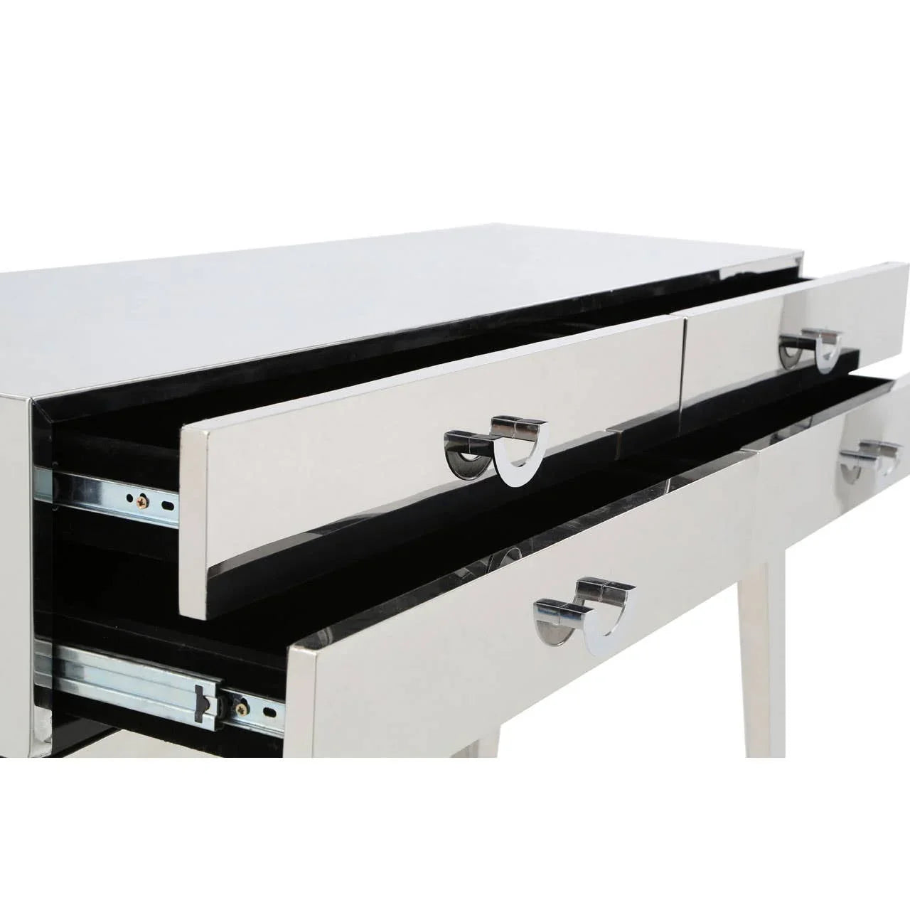 Elegant Steel Console Table