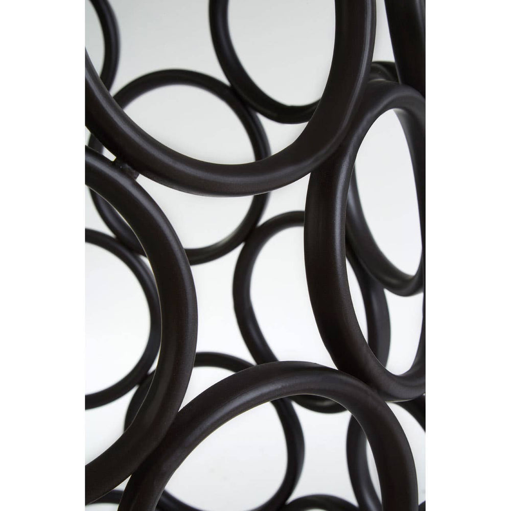 Circle Glass Side Table
