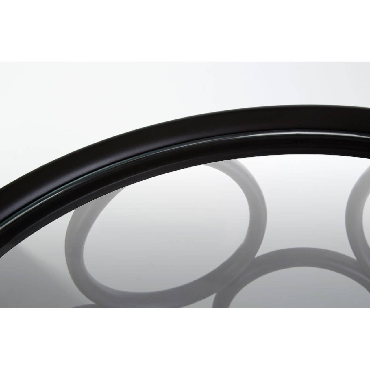 Circle Glass Side Table
