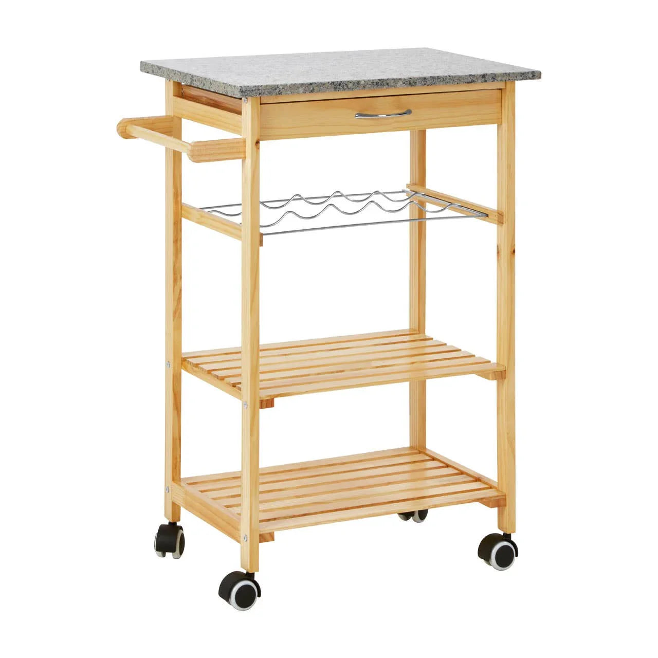 Granite Top Kitchen Trolley