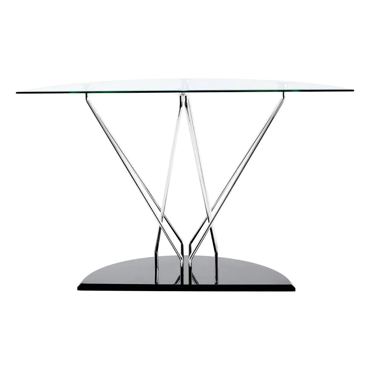 Moonbeam Chrome Console Table