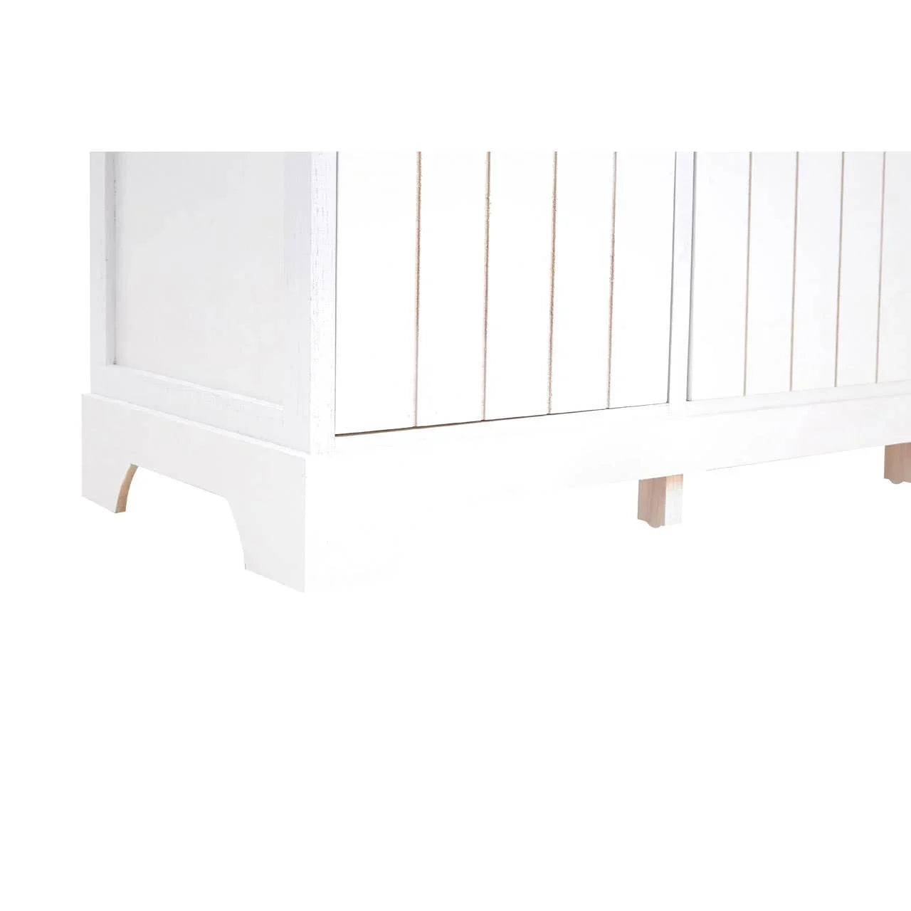 Coastal White Drawer Bench