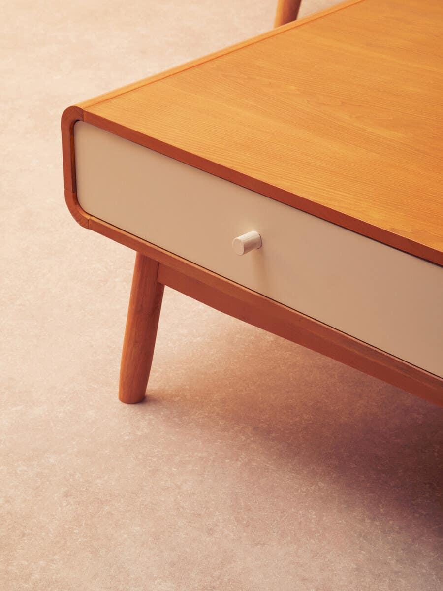 Oakwood Coffee Table Drawers
