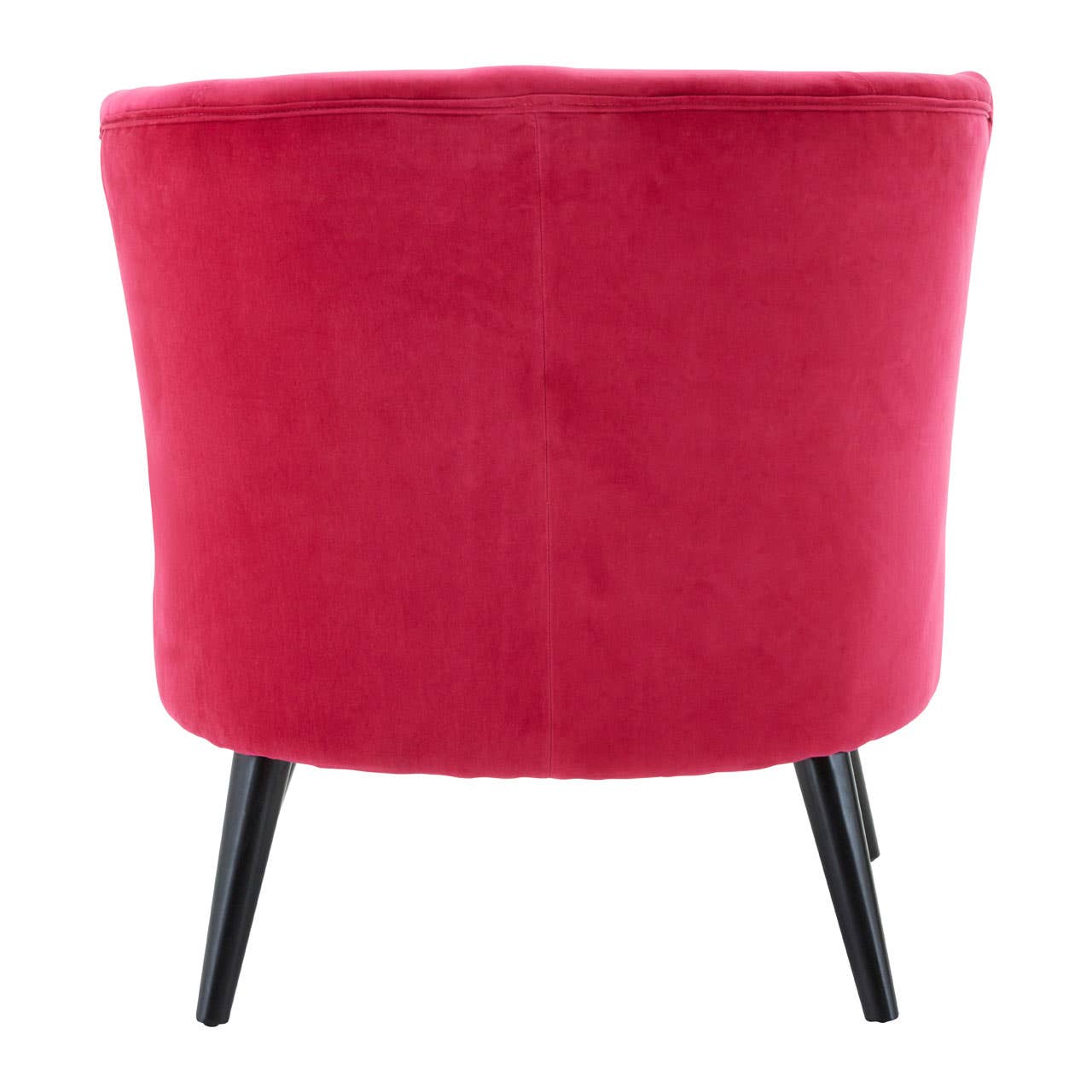 Pink Velvet Accent Chair