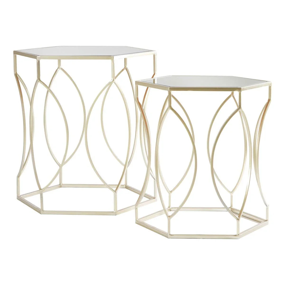 Luxury Hexagon Champagne Tables