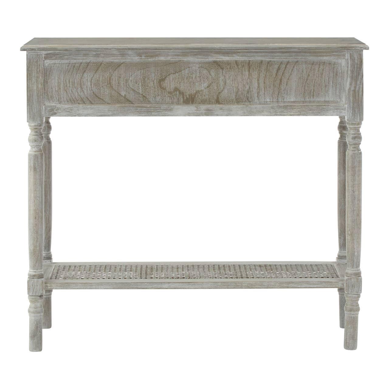 Rustic Grey Pine Console Table