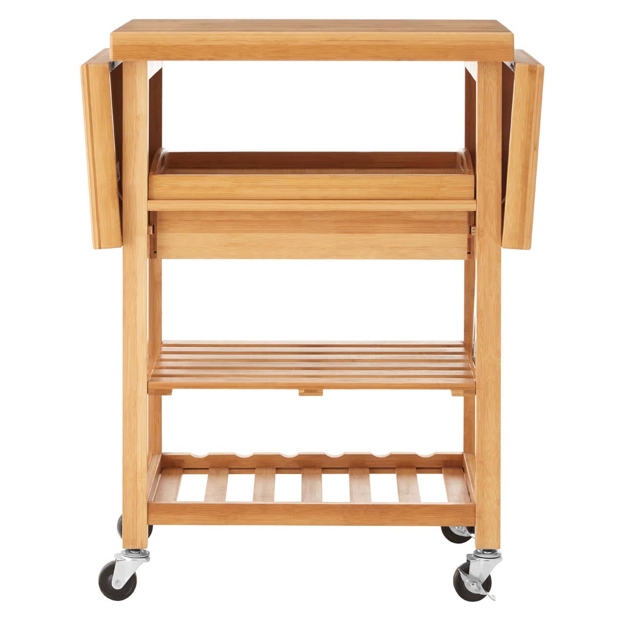 Bamboo Kitchen Trolley