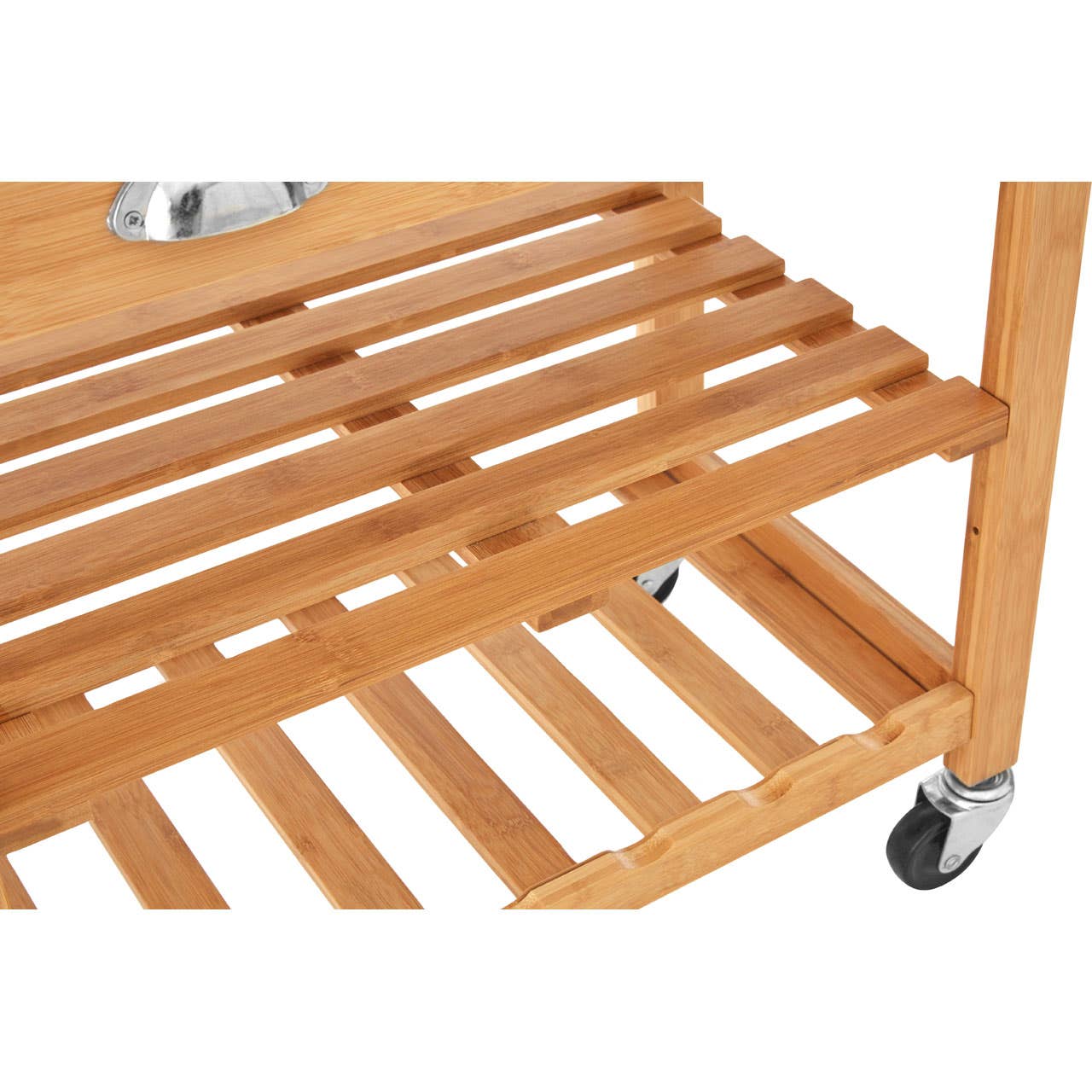 Bamboo Kitchen Trolley