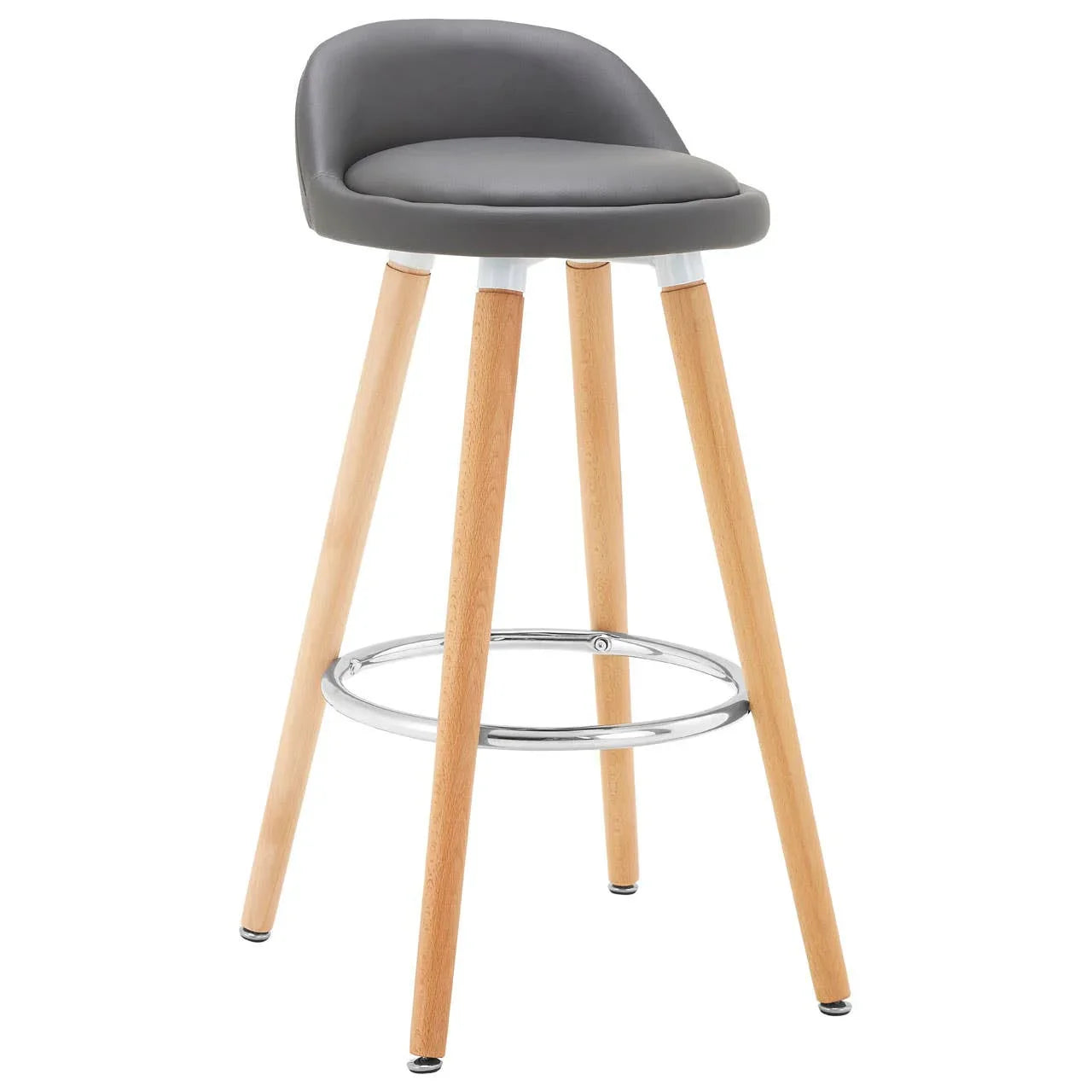 Modern Chrome Leg Bar Stool