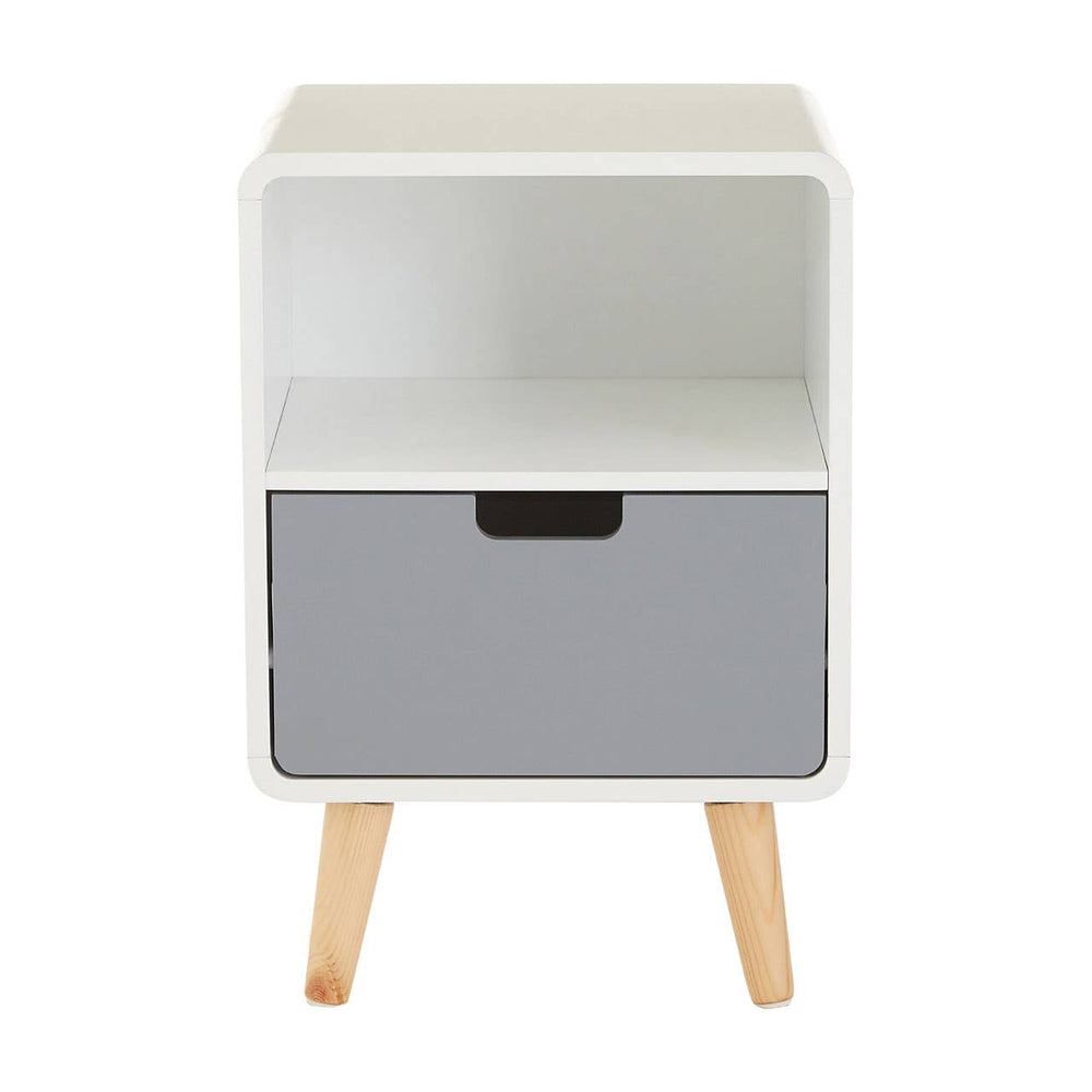 Chic Pine Leg Drawer Cabinet