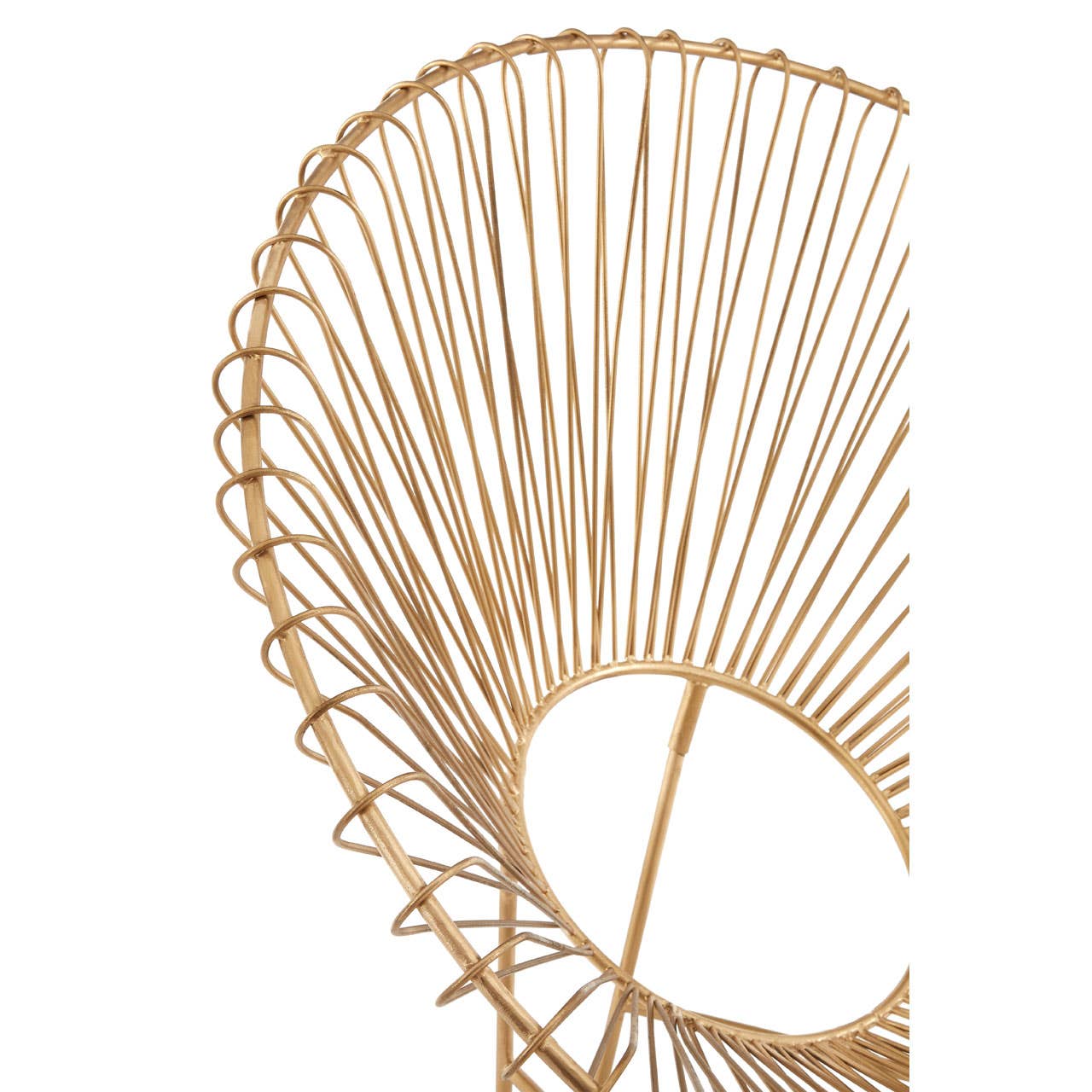 Modern Arching Metal Chair