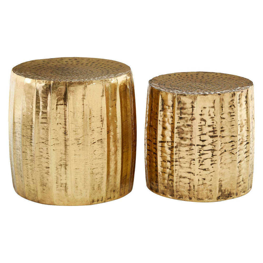 Antique Brass Iron Stools -