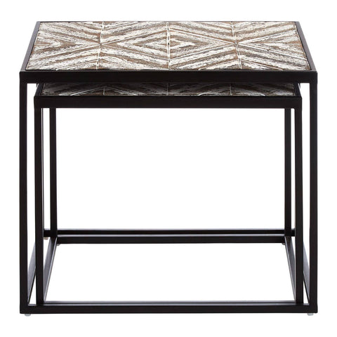 Geometric Nesting Side Tables