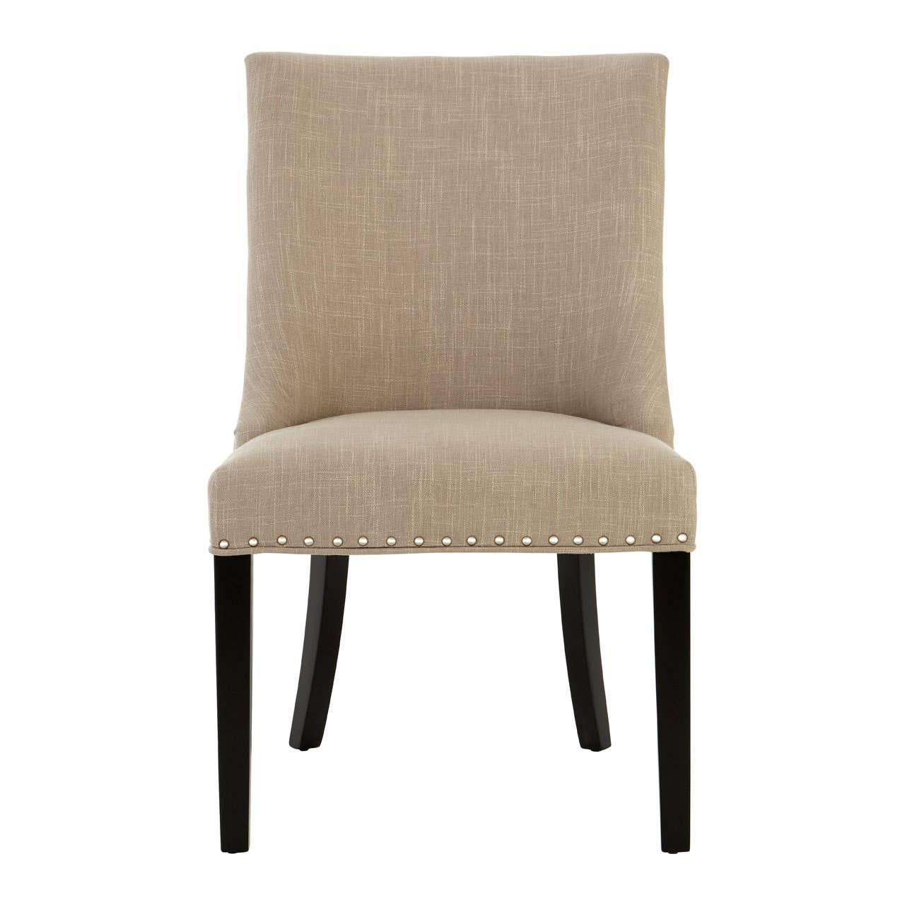 Regents Park Natural Linen With Curly Back Dining Chair
